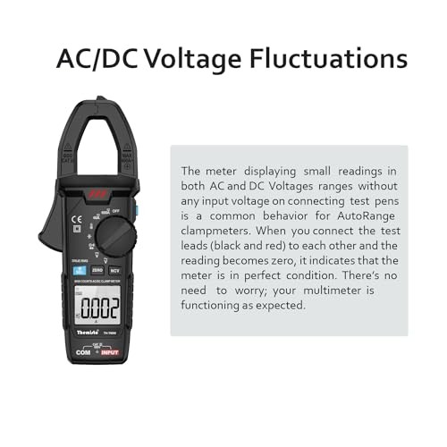 TH-M90 Auto Range, AC/DC Current, True RMS Digital Clamp Meter (600A,6000