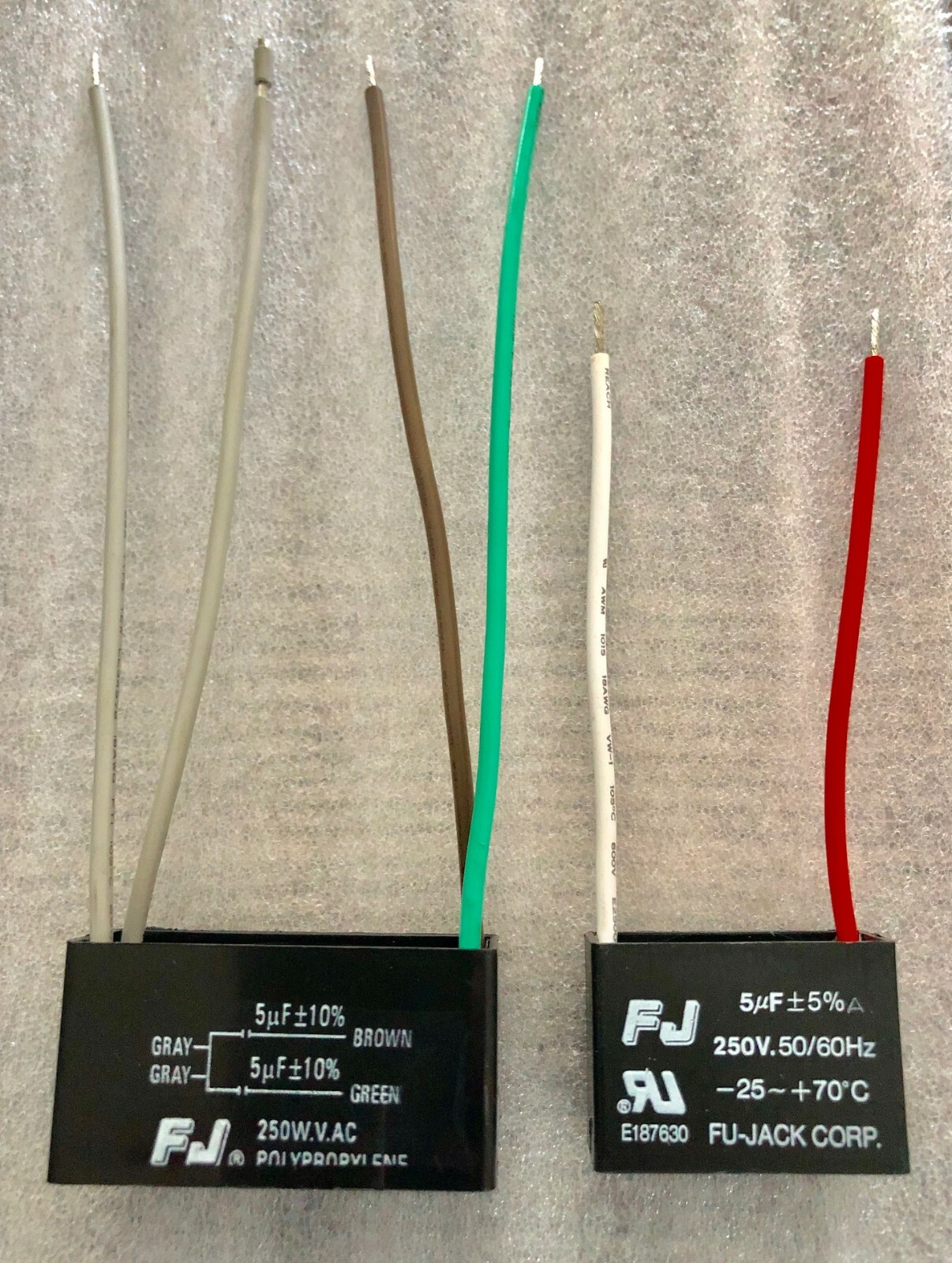 Fan Capacitor Set for Hunter Fan
