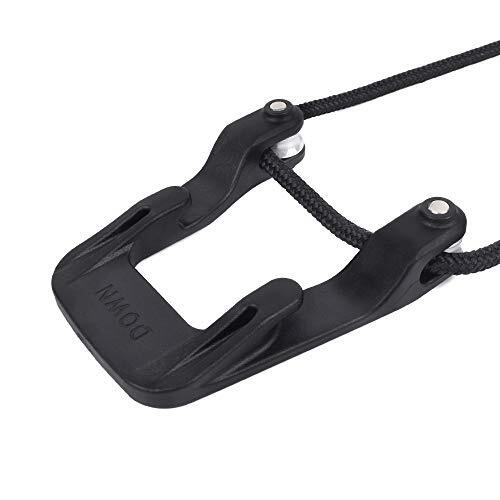 Compound Bow Crossbow Rope Cocking Device Pull Aid 4-Finger Silicone Wrapped