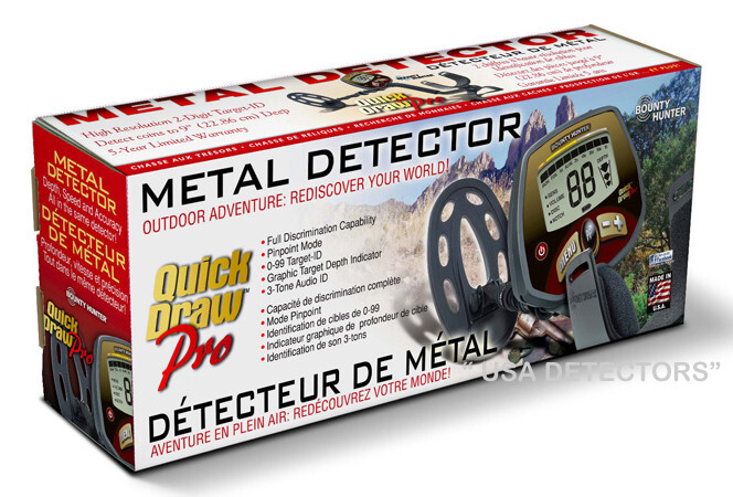 NEW Bounty Hunter PROQD Quick Draw Pro Metal Detector