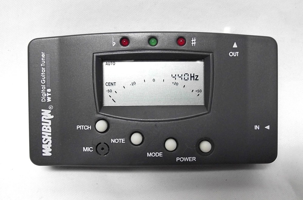 Washburn WT8 Digital Guitar Tuner