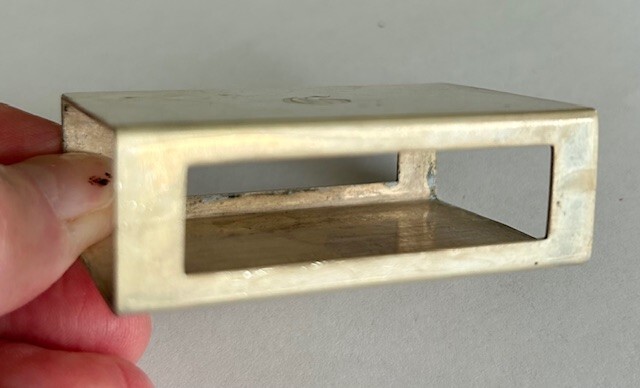 Sterling Silver Authentic Tiffany & Co Matchbox Cover