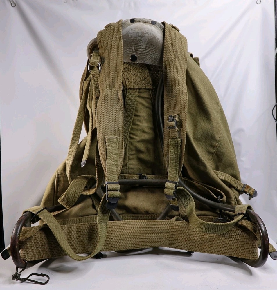 WWII US Army M1942 Mountain Backpack Rucksack w/ Frame