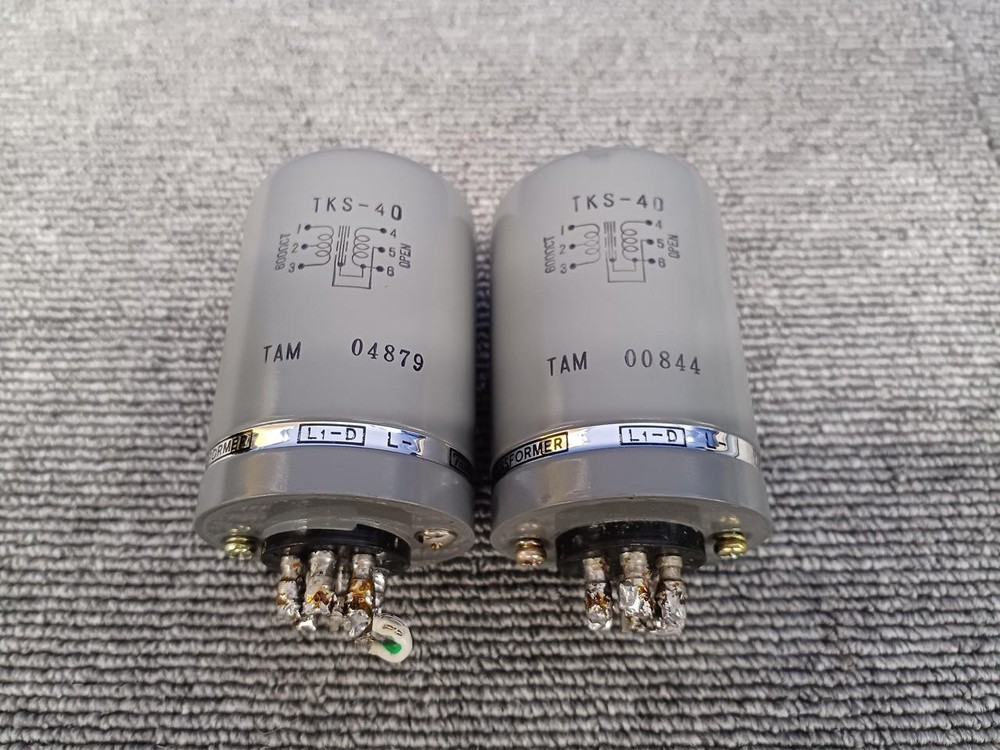 TAMURA TKS-50 Input Transformer Pair Working & Tested JP