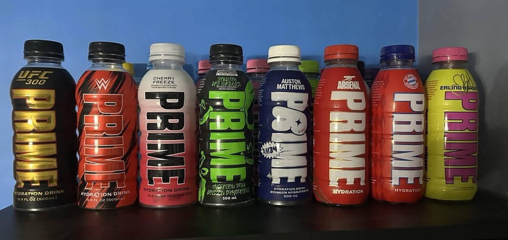 Prime Bottle Collection *SUPER RARE* Empty Bottles Except 4 - READ DESCRIPTION