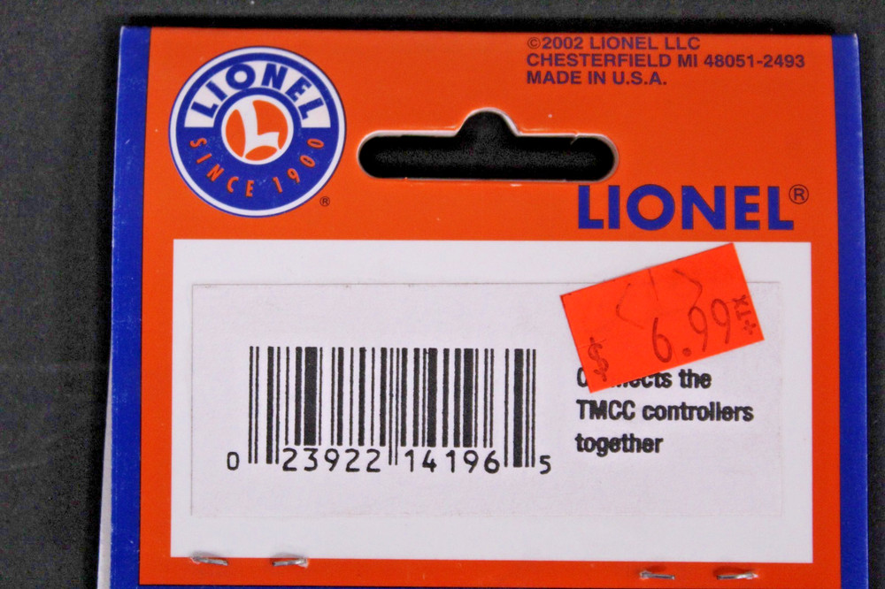 Lionel 6-14196 Controller to Controller Cable - 6 Feet (Gray)