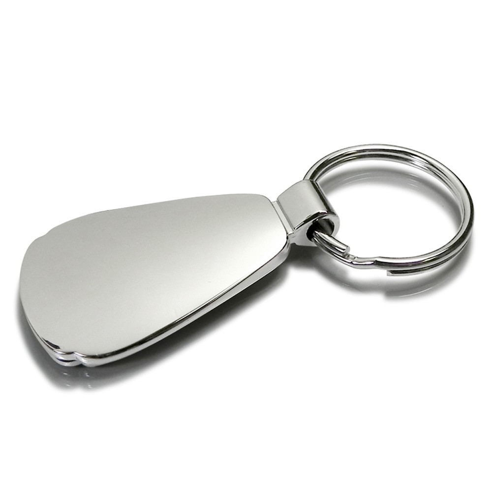 Mopar Logo Black Tear Drop Key Chain