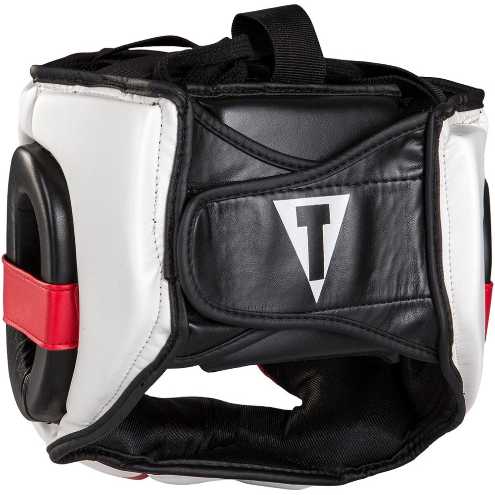 Title Boxing Command Lightweight Full-Face Training Headgear - Black/White/Red