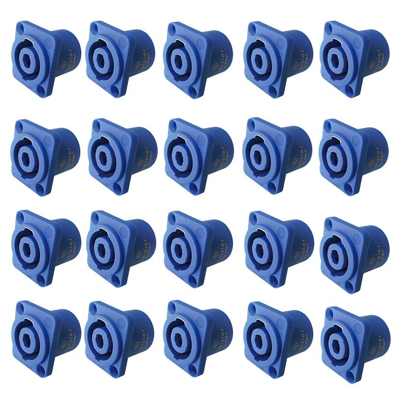 20Pcs Audio professional speakon 4 Pole socket female panel chassis mount