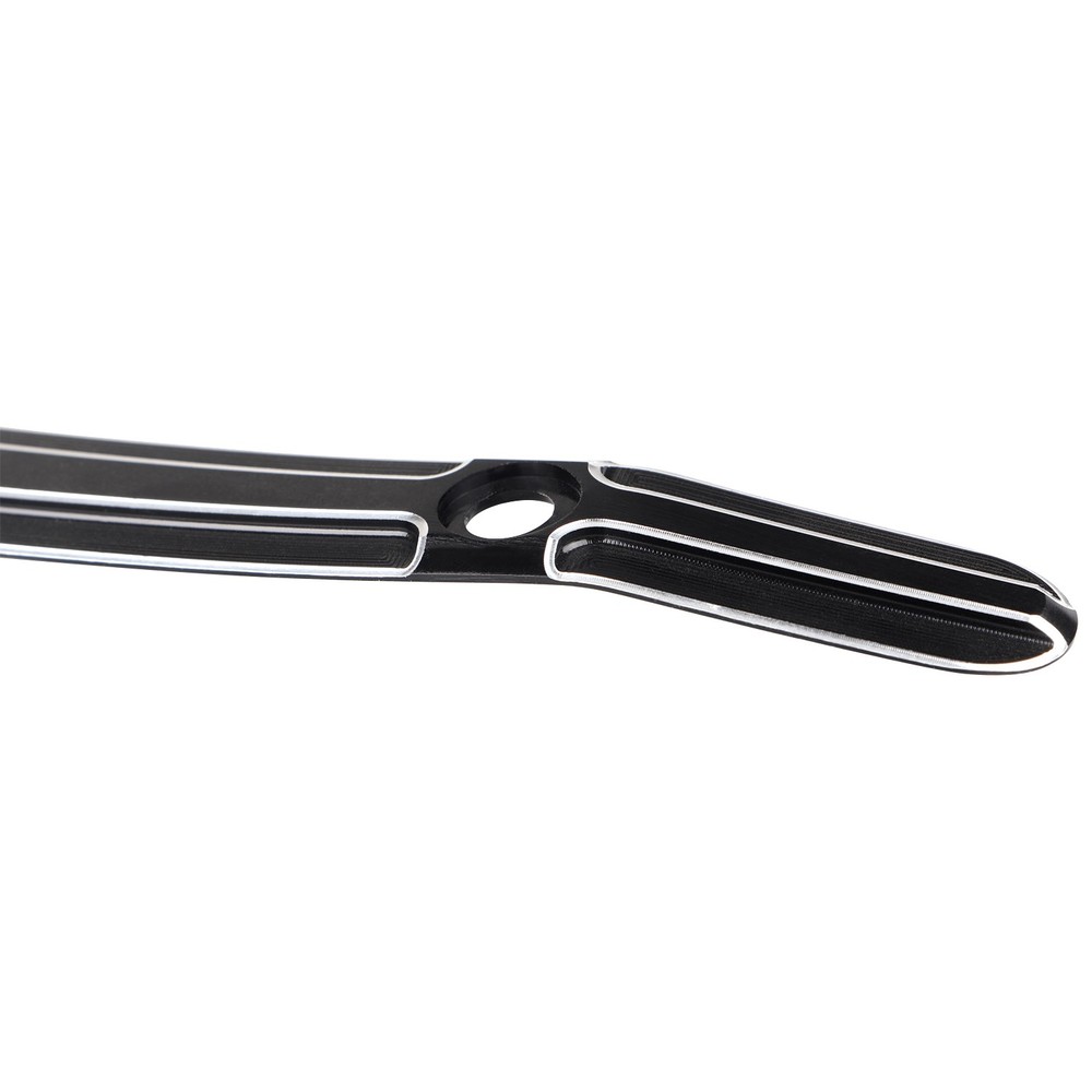 Black Cut Fairing Windshield Trim For Harley CVO Electra Glide FLHT FLHTCU FLHTP