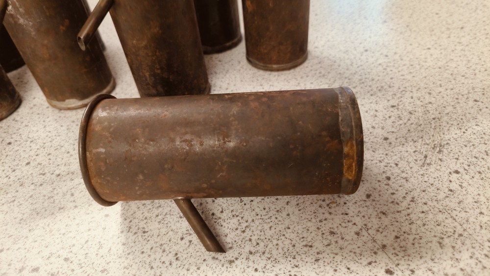 Science Lab Displacement Cans lot