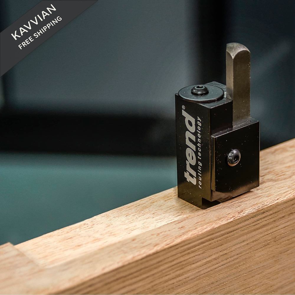 Trend Hinge Recess Squaring Corner Chisel, Quickly Square Up Rounded Small