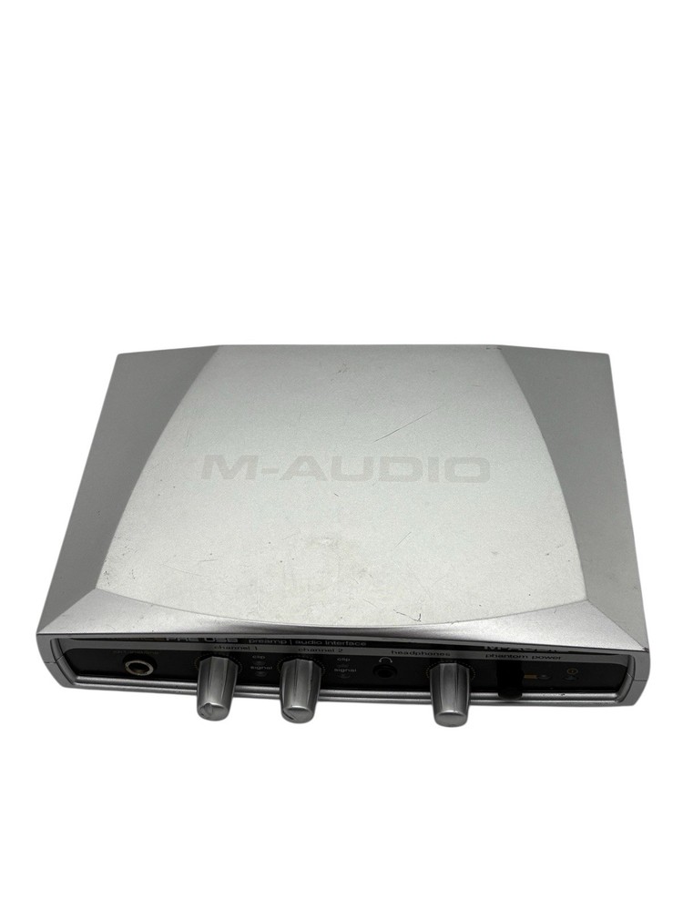 (S) M-Audio MobilePre USB Audio Interface Preamp 2-Channel Phantom Power