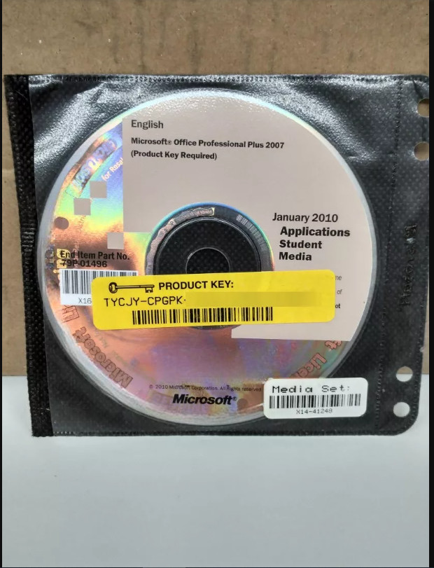Microsoft Office Professional 2007 And Key