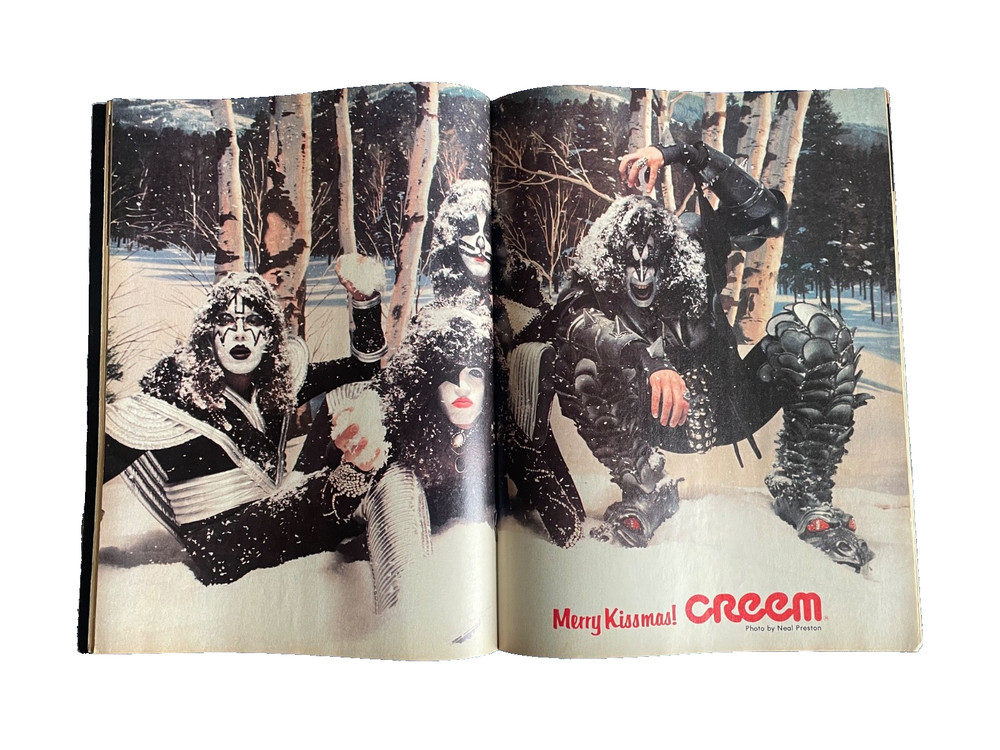 Creem Magazine ~ January 1977 ~ Kiss ~ Frampton ~ Nugent and lots more!