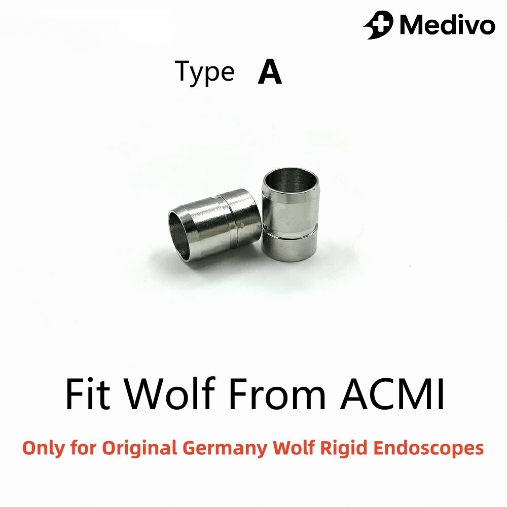 Endoscope Light Source Optical Fiber Cable Interface Adapter Convert Connector