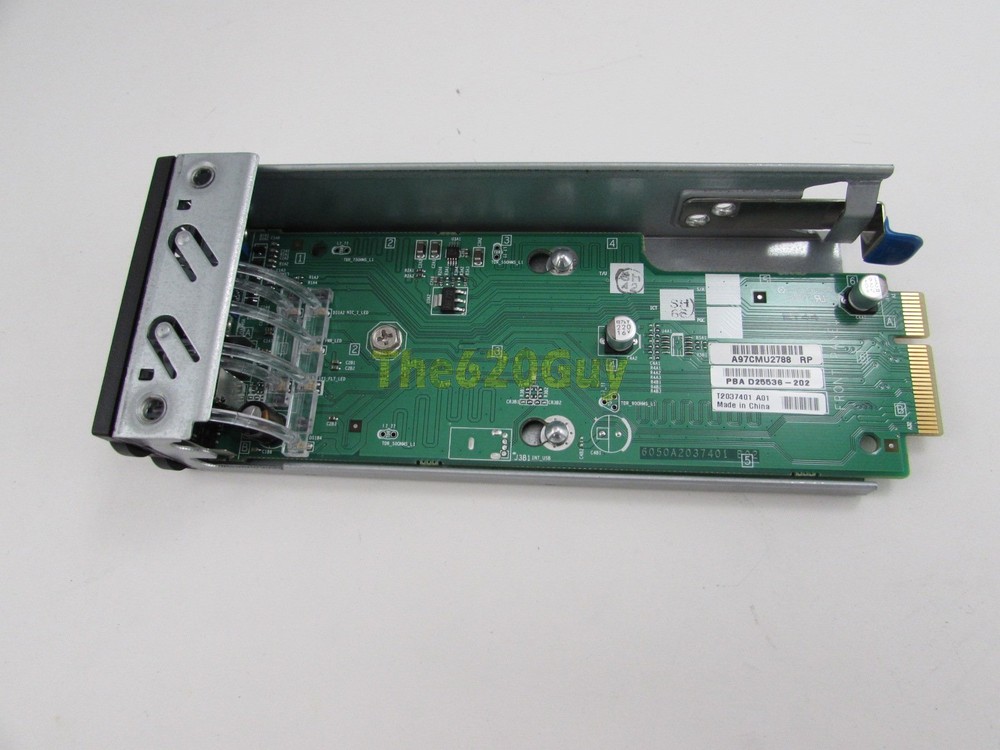 Intel SR2500 ASR2500FP Server Front Buttons VGA Control Panel Board D25536-202