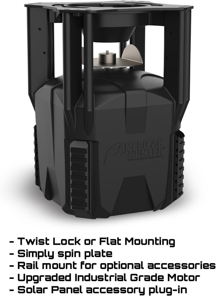 X-Pro Feeder Kit | Hunting Versatile Automatic Durable Steel Control Box with Mo
