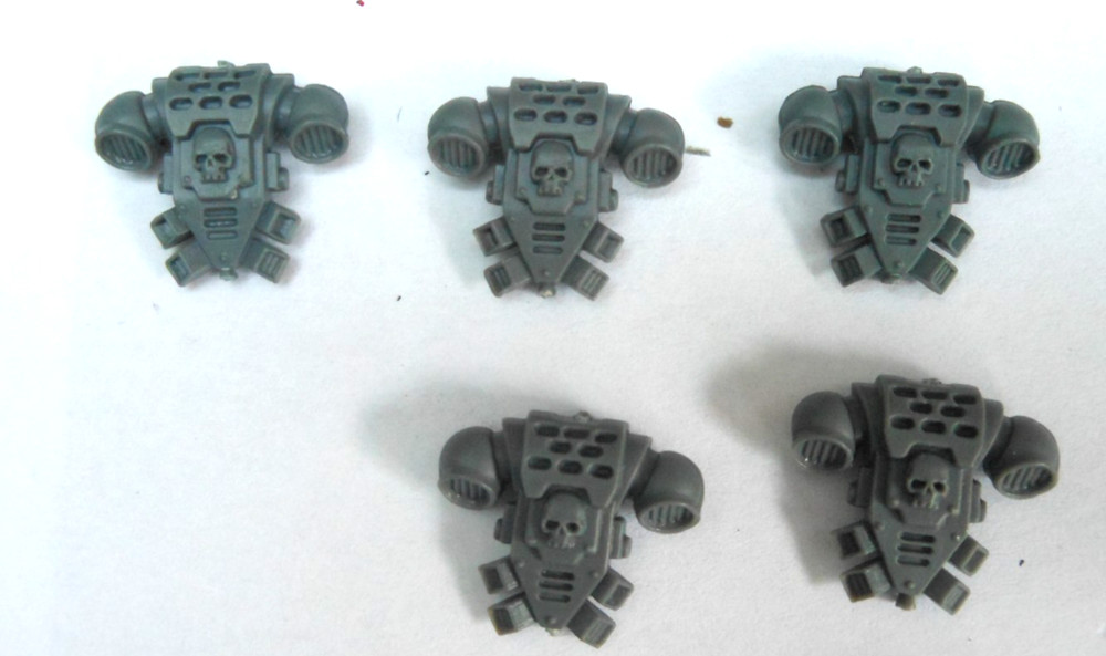 Warhammer 40K Space Marines Plastic Backpack Bits