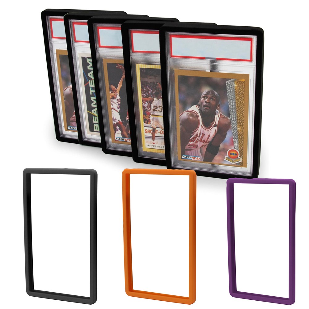 PSA Graded Card Case Guard Protector Multiple Colors Stackable Drop Protection