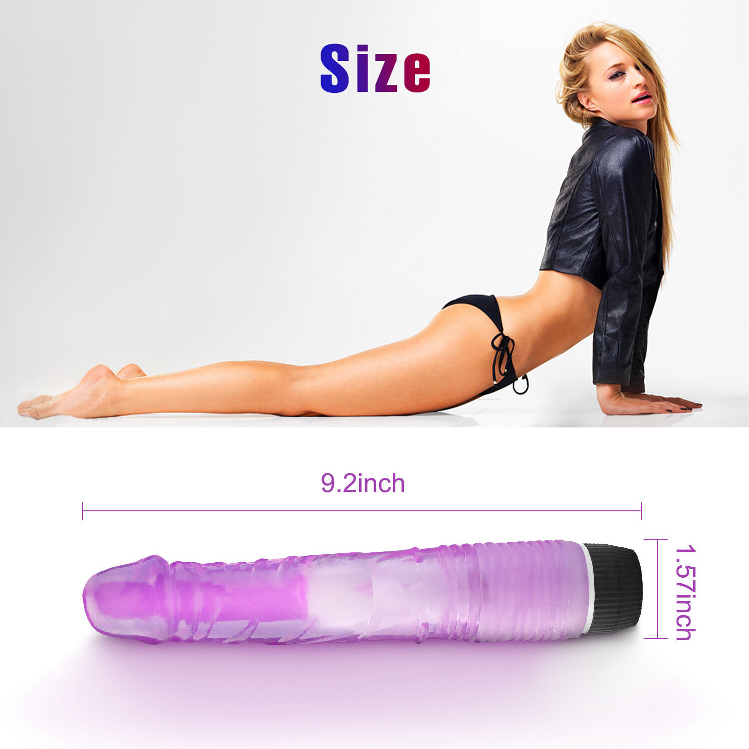 Multispeed Vibrator G Spot Dildo Rabbit Female Adult Sex Toy Waterproof Massager