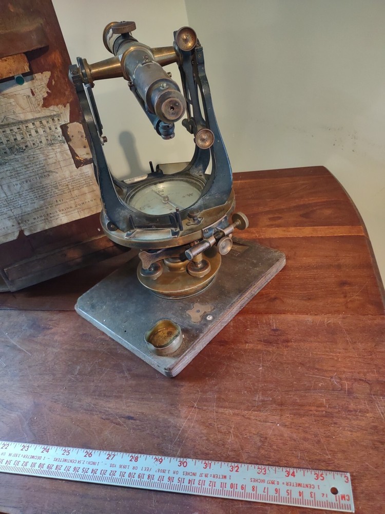 buff and buff antique surveyors transit