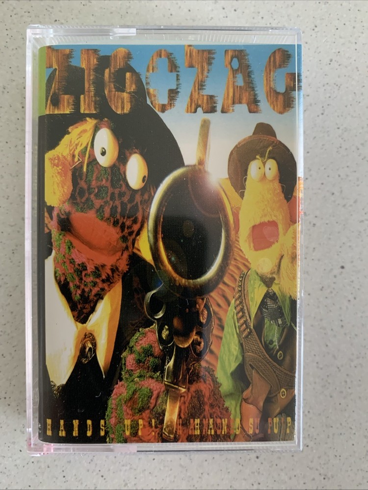 Zig + Zag - Hands Up! Hands Up! -  Cassette Single **LIKE NEW**