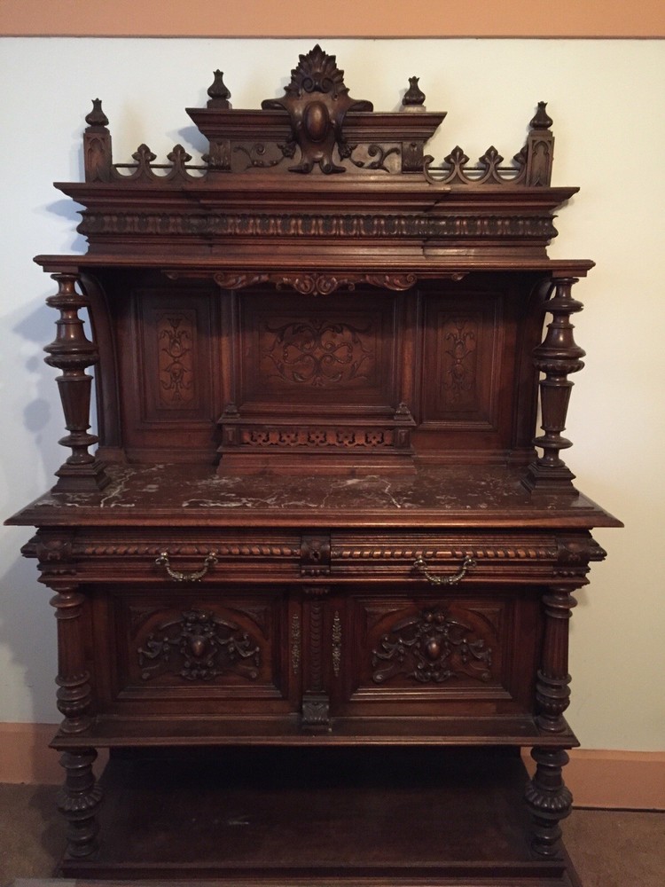Antique Ornate Sideboard