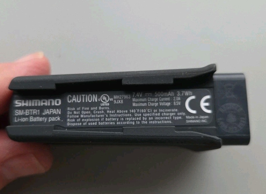Shimano SM-BTR1 Li-on External Battery Pack Pre-Owned