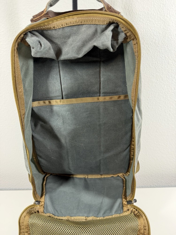 Goruck Bullet Heritage Slate Waxed Canvas Backpack USA Made EUC!