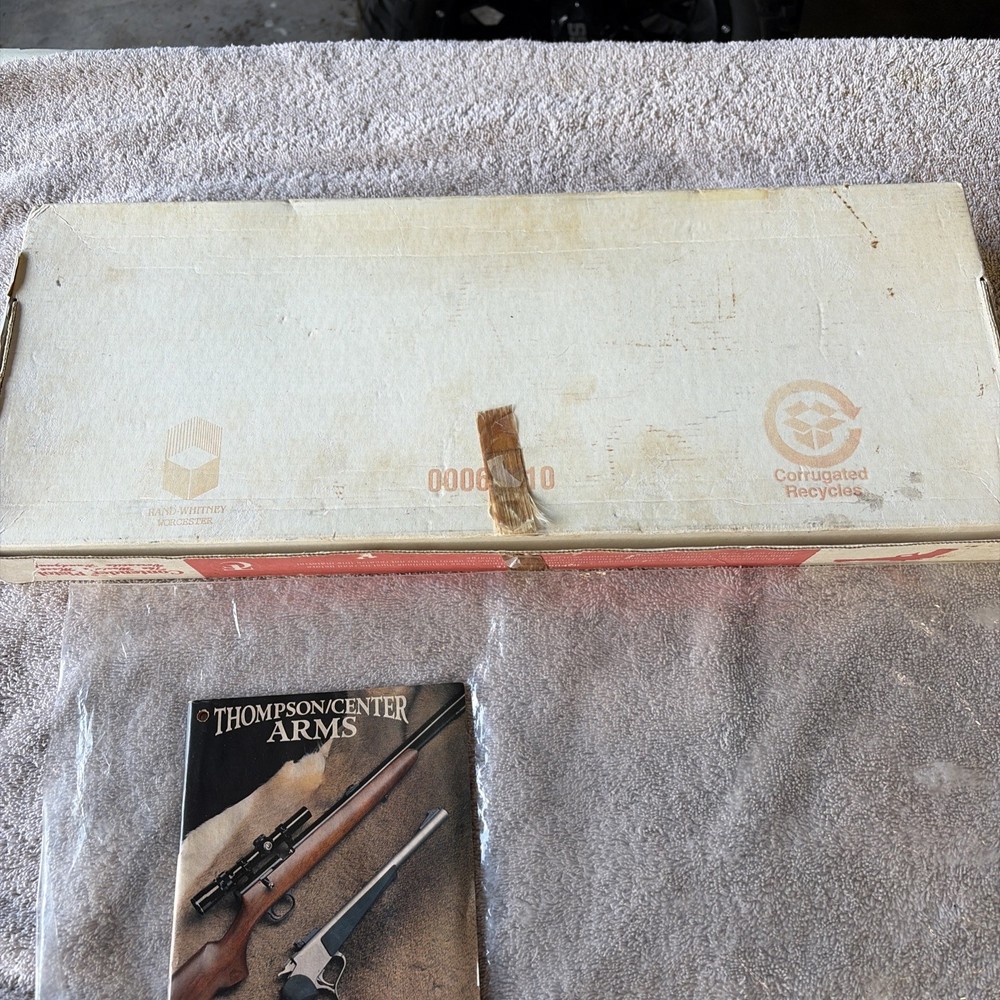 THOMPSON CONTENDER BOX WITH MANUAL - 2732