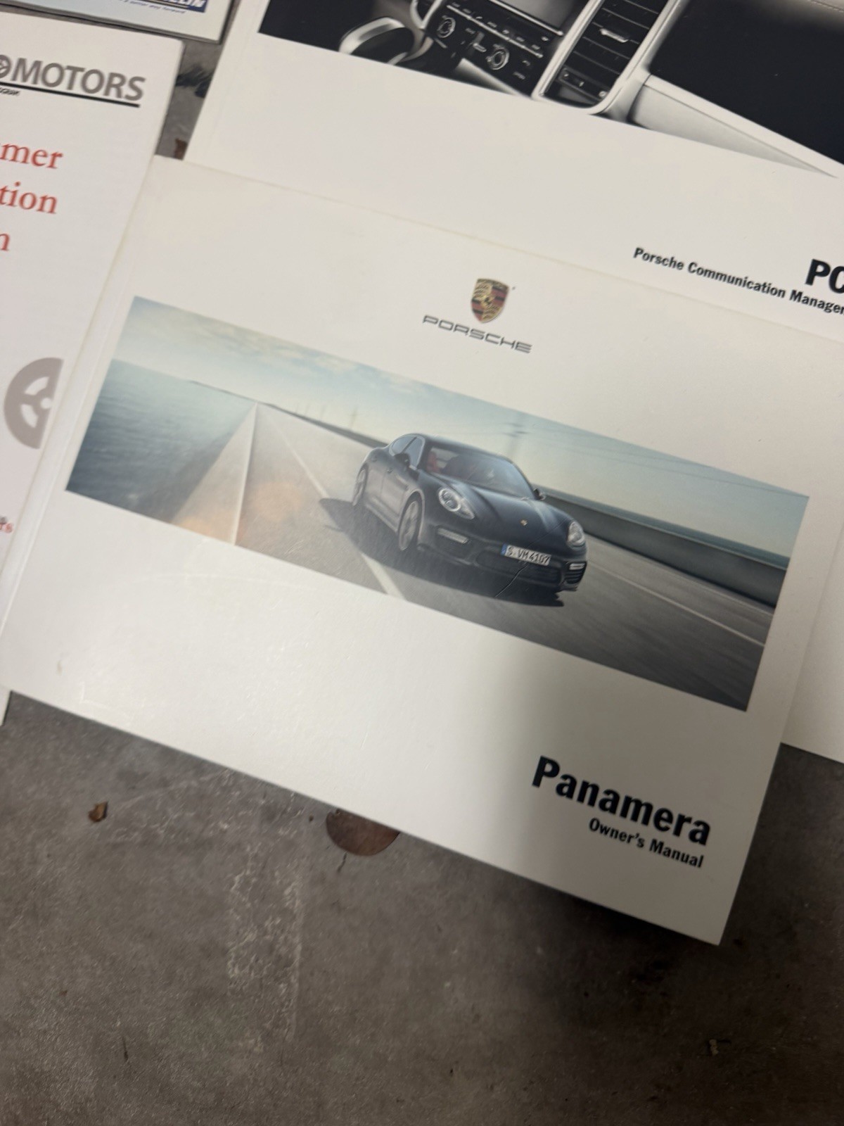2015 Porsche Panamera Owners Manual & Portfolio 4 S 4S Executive GTS Turbo
