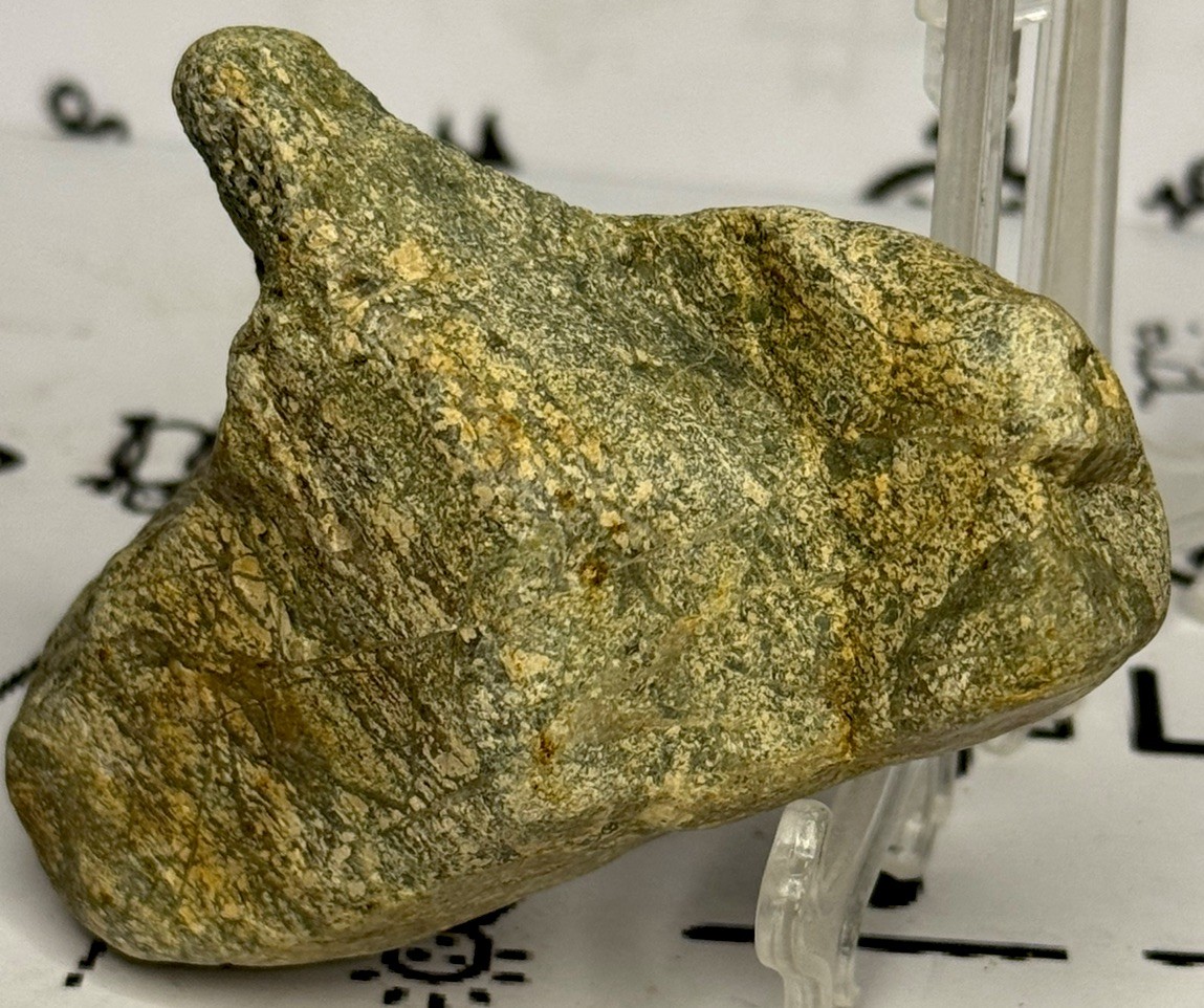 Native American Indian Authentic Artifact Stone Carved Effigy, 5.2 oz • VA