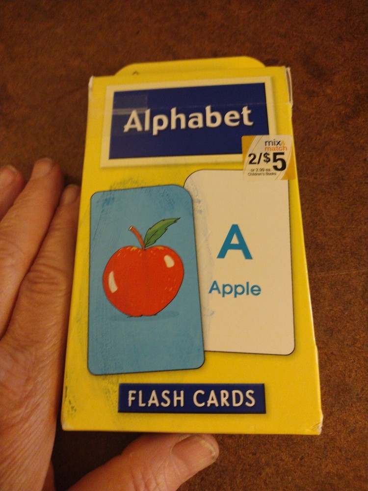 School Zone-Flash Cards. Alphabet Flash Cards.