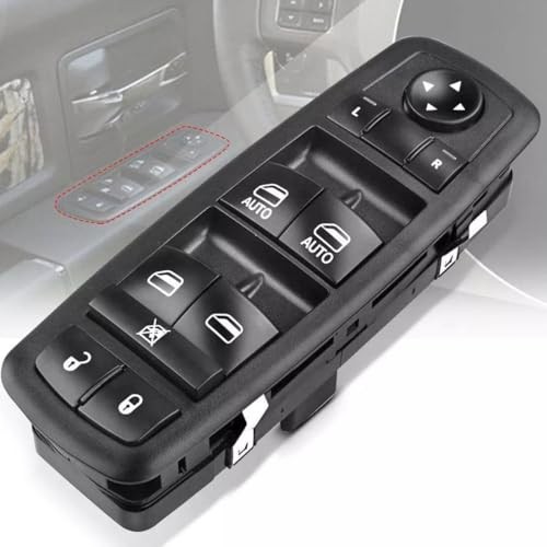 Power Window Master Control Switch Drive Side for Ram 1500 2500 3500 Quad Cab