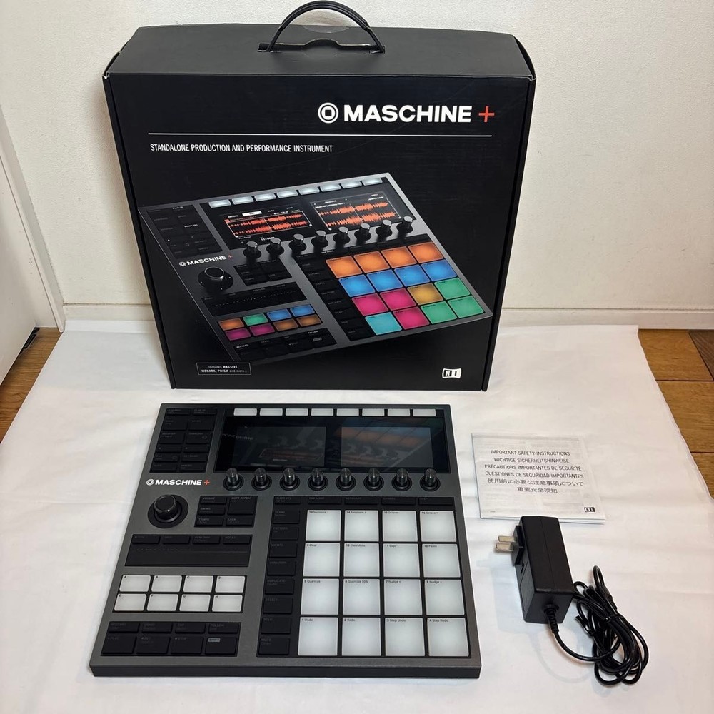 Native Instruments Maschine Plus Standalone Groovebox Sampler Tested Japan
