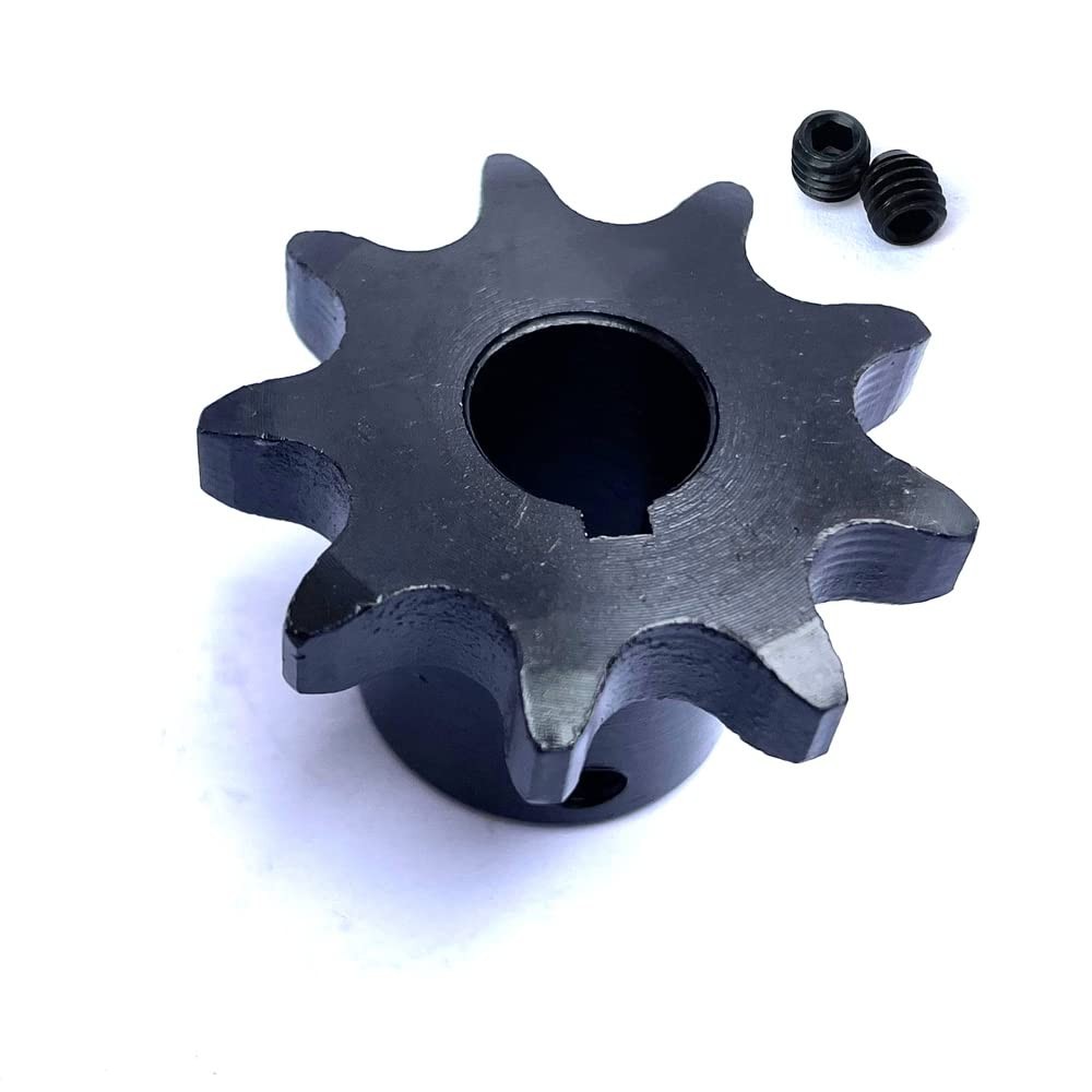 Roller Chain Sprocket B Type 1/2" Bore Rust Prevention Hardened 9 Tooth