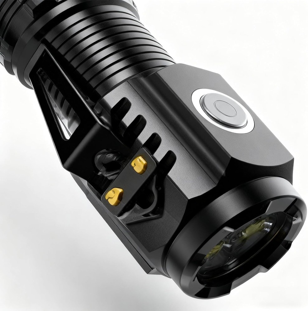 5 Pack Mini LED Flashlight - Rechargeable Waterproof Magnetic Base Night Use