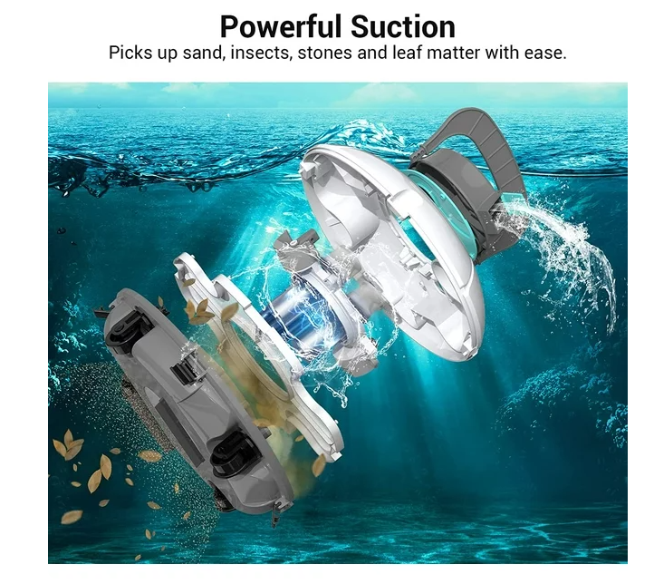 Aiper Seagull 600 Cordless Automatic Pool Cleaner WHITE - Scratch & Dent