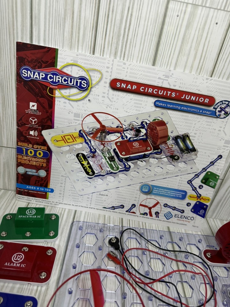 Snap Circuits Jr. Electronics Discovery Kit Elenco 2021 Learning Electronics