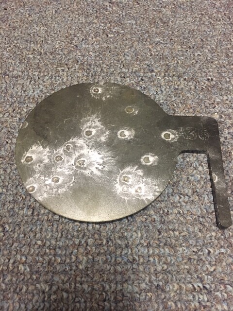 A36 Steel Target 22cal Dueling Tree DIY Kit 6pc 6"x1/4" Paddles with Tubes! USA