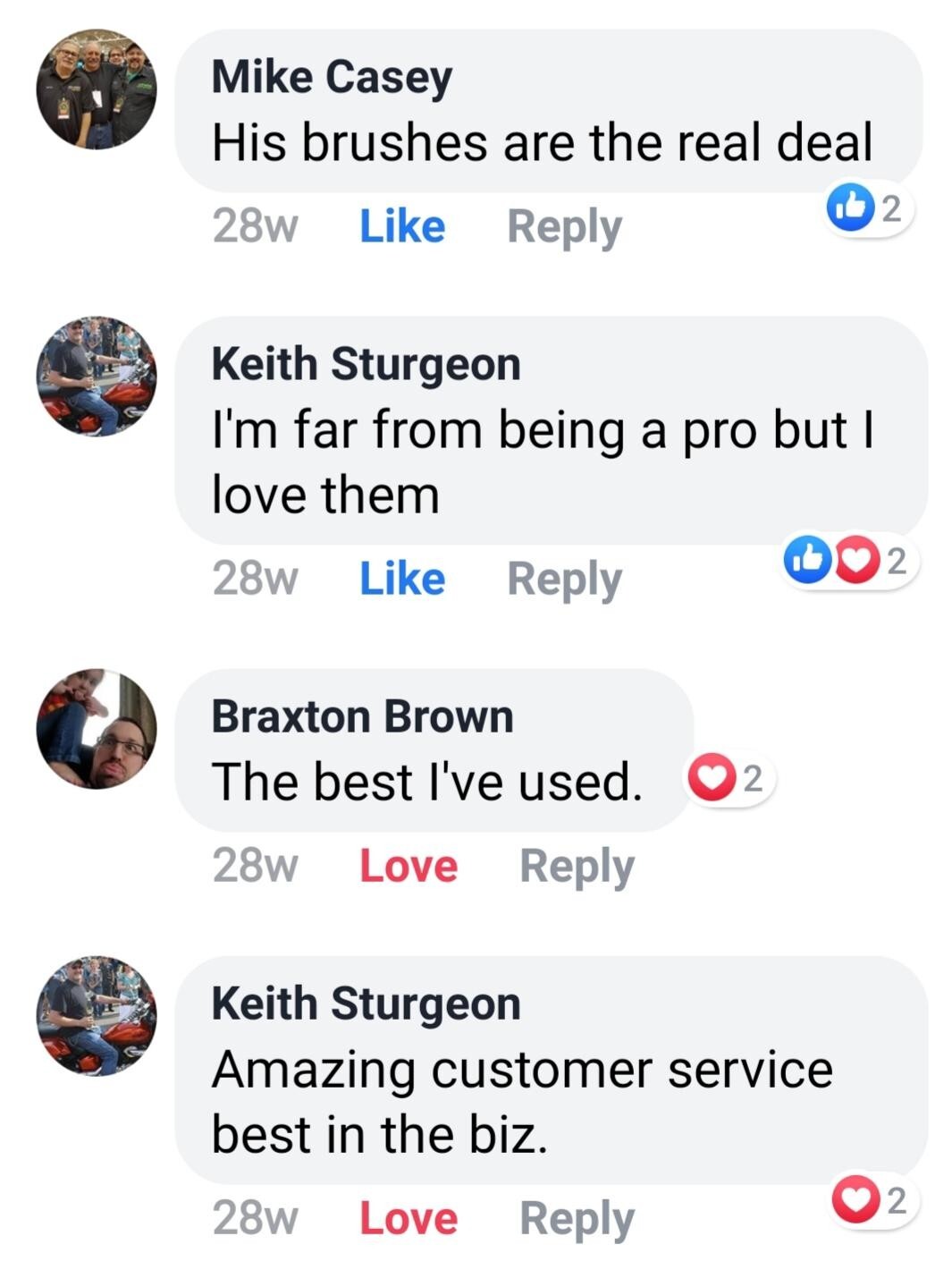 PROFESSIONAL Sign Painting Lettering 3 Brush SET #8 #10 #12 - PRO'S THAT KNOW