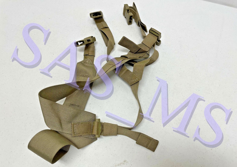 W2 OCP TAN TACTICAL ASSAULT PANEL TAP SYSTEM HARNESS ASSEMBLY SHOULDER STRAPS