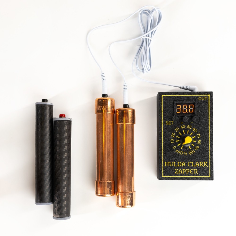 Hulda Clarck’s Protocol Gadget Multi Frequency Zapper full kit