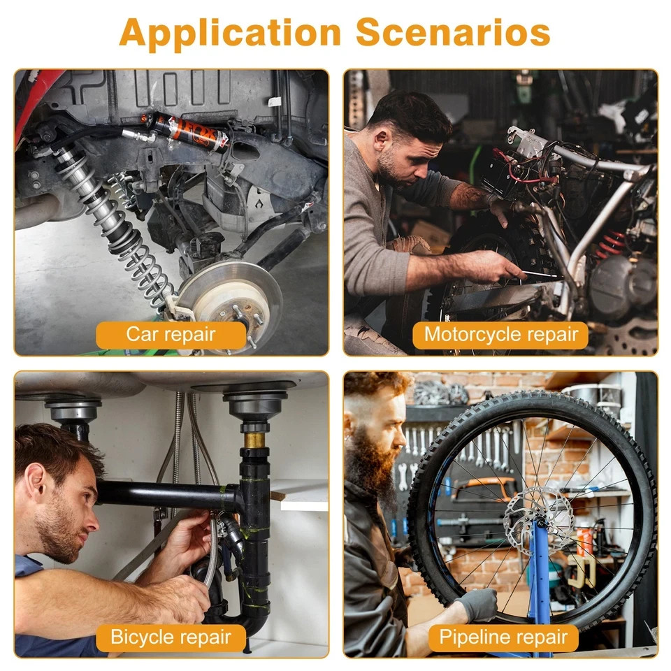 6x Coilover Spanner Wrench Set Adjustable C-Shape Shock Spanner Hook Wrench Tool