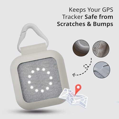 Talk GPS Tracker Silicone Cover - Strong and Durable, Compatible with Marron