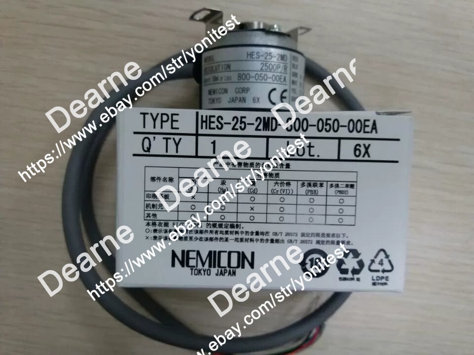 1pcs New NEMICON HES-25-2MD-800-050-00EA Encoder
