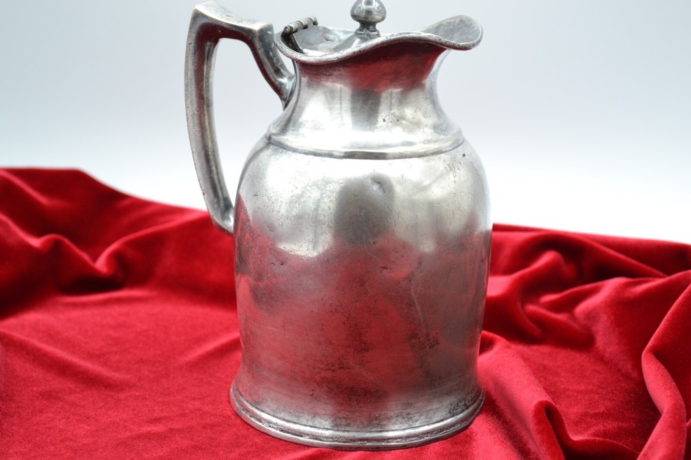 new weston hotel silver plated pitcher