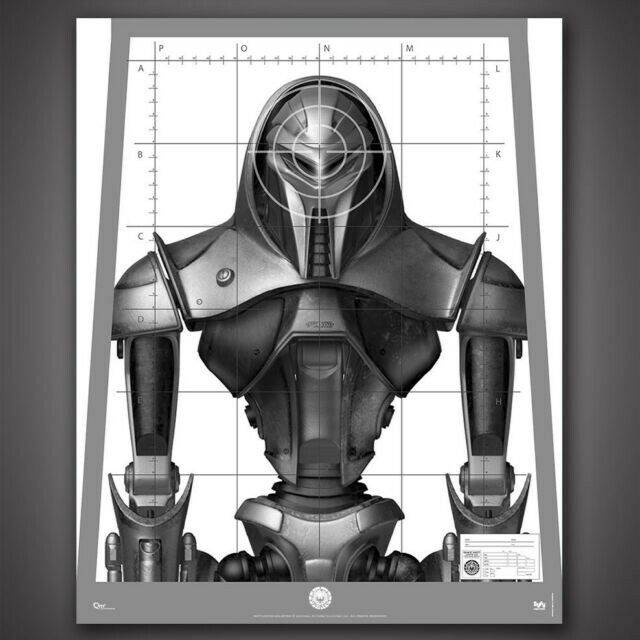 Battlestar Galactica Cylon Centurion Target Poster Replica