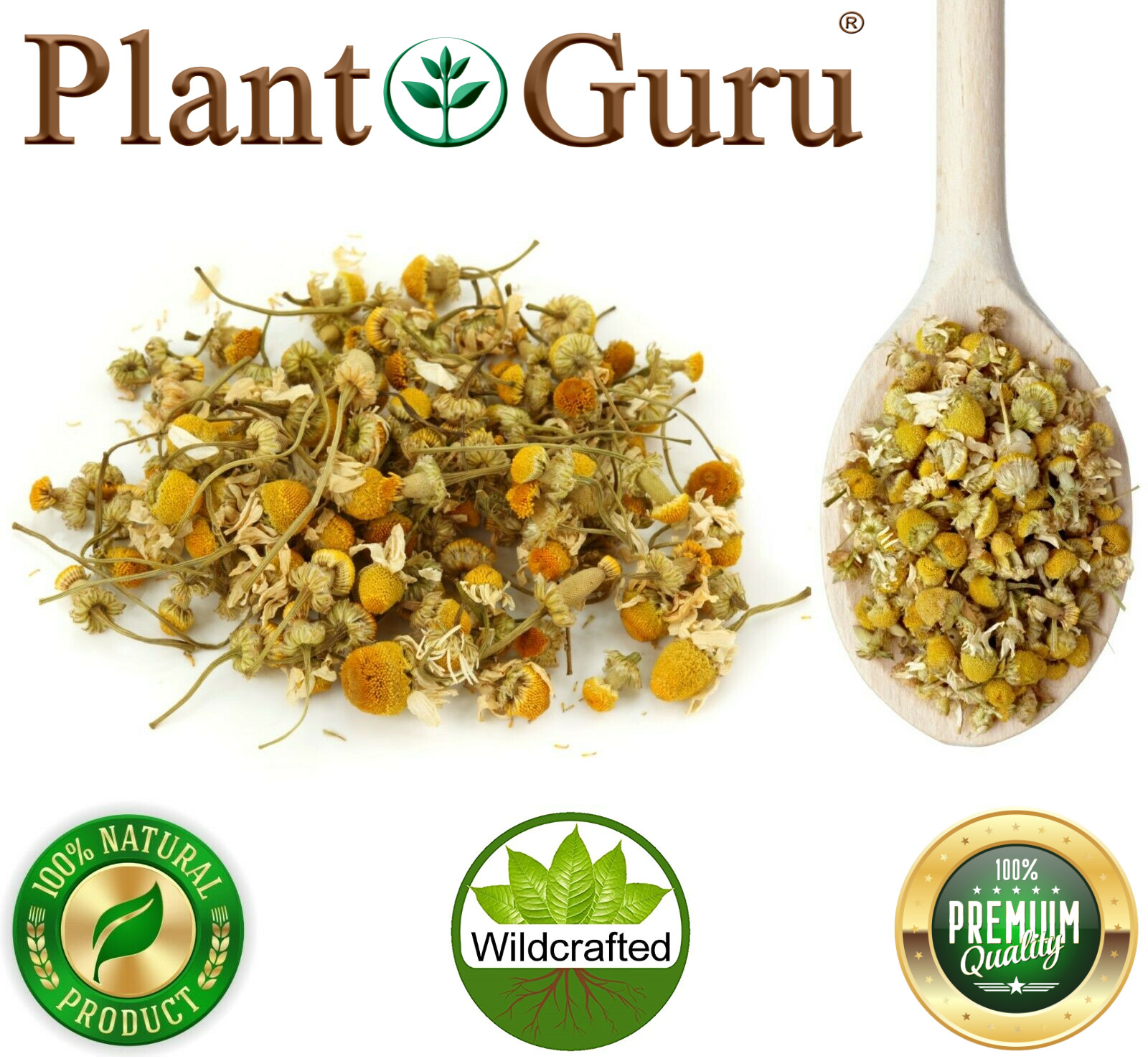 Chamomile Flowers Whole Organic Matricaria Chamomilla Loose Leaf Tea Bulk